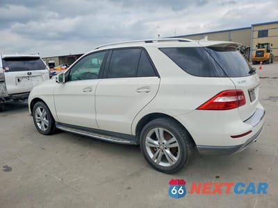 Drugie zdjęcie samochodu z przodu: 2013 MERCEDES-BENZ ML 350 4MATIC VIN:4JGDA5HB9DA204180 - miniatura