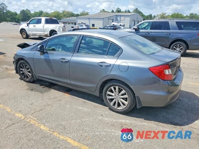 Drugie zdjęcie samochodu z przodu: 2012 HONDA CIVIC EX VIN:19XFB2F88CE100159 - miniatura