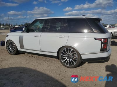 Drugie zdjęcie samochodu z przodu: 2019 LAND ROVER RANGE ROVER HSE VIN:SALGS2SV6KA541461 - miniatura