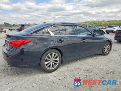 Trzecie zdjęcie samochodu z tyłu: 2015 INFINITI Q50 PREMIUM VIN:JN1BV7AR1FM392460 - miniatura
