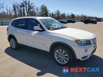 Czwarte zdjęcie samochodu z boku: 2013 BMW X3 XDRIVE28I VIN:5UXWX9C50D0A27126 - miniatura
