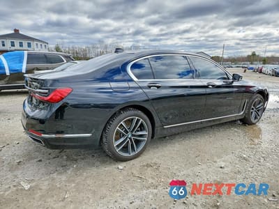 Trzecie zdjęcie samochodu z tyłu: 2020 BMW 750 XI VIN:WBA7U2C03LGM27319 - miniatura