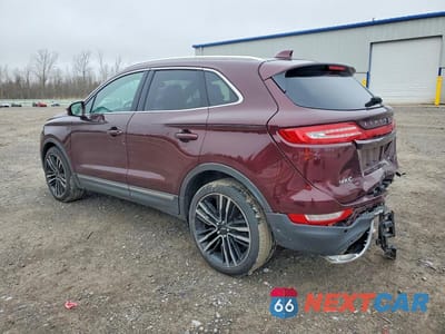 Drugie zdjęcie samochodu z przodu: 2017 LINCOLN MKC RESERVE VIN:5LMTJ3DHXHUL21245 - miniatura