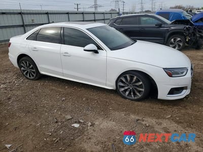 Czwarte zdjęcie samochodu z boku: 2021 AUDI A4 PREMIUM 40 VIN:WAUABAF4XMN011415 - miniatura