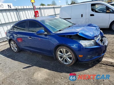 Czwarte zdjęcie samochodu z boku: 2012 CHEVROLET CRUZE LTZ VIN:1G1PH5SC7C7395360 - miniatura