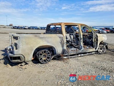 Trzecie zdjęcie samochodu z tyłu: 2019 CHEVROLET SILVERADO K1500 LTZ VIN:1GCUYGED2KZ155906 - miniatura