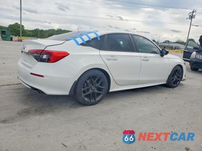 Trzecie zdjęcie samochodu z tyłu: 2023 HONDA CIVIC SPORT VIN:2HGFE2F50PH558707 - miniatura