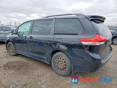 Drugie zdjęcie samochodu z przodu: 2011 TOYOTA SIENNA XLE 8-PASSENGER VIN:5TDYK3DC4BS075951 - miniatura