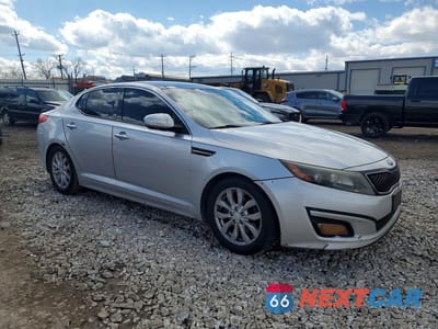 Czwarte zdjęcie samochodu z boku: 2014 KIA OPTIMA EX VIN:5XXGN4A77EG293257 - miniatura