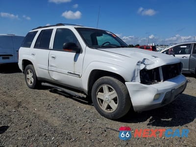 Czwarte zdjęcie samochodu z boku: 2002 CHEVROLET TRAILBLAZER VIN:1GNDT13S722456345 - miniatura