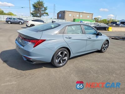 Trzecie zdjęcie samochodu z tyłu: 2023 HYUNDAI ELANTRA LIMITED VIN:KMHLP4AG8PU400706 - miniatura