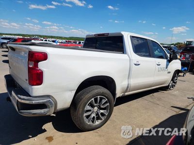 Trzecie zdjęcie samochodu z tyłu: 2025 CHEVROLET SILVERADO C1500 LT VIN:1GCPACED6SZ102751 - miniatura