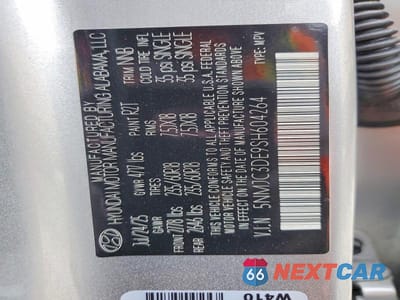Zdjęcie 13 z 13 samochodu: 2025 HYUNDAI TUCSON SEL CONVENIENCE VIN:5NMJC3DE9SH604264 - miniatura