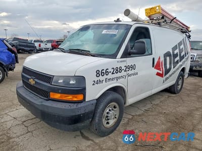 2019 CHEVROLET EXPRESS 2500 CARGO UTILITY / SERVICE VAN 1GCWGAFP9K1368299 - główne zdjęcie licytacji z USA - miniatura