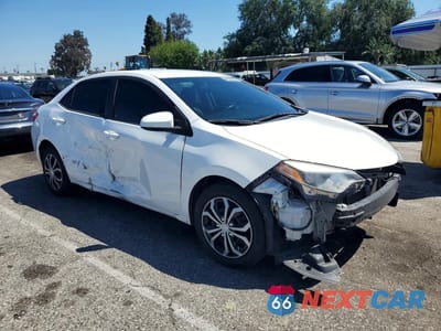 Czwarte zdjęcie samochodu z boku: 2016 TOYOTA COROLLA LE VIN:5YFBURHE6GP563104 - miniatura