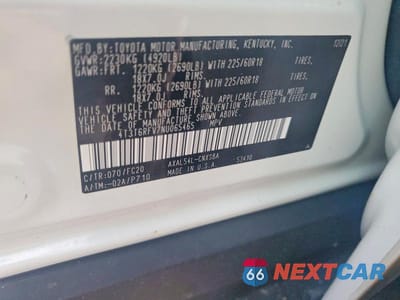 Zdjęcie 13 z 13 samochodu: 2022 TOYOTA RAV4 SE VIN:4T3T6RFV7NU065465 - miniatura