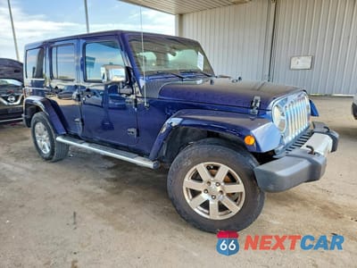Czwarte zdjęcie samochodu z boku: 2013 JEEP WRANGLER UNLIMITED SAHARA VIN:1C4BJWEG3DL552465 - miniatura