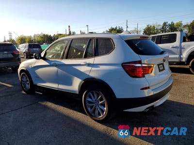 Drugie zdjęcie samochodu z przodu: 2013 BMW X3 XDRIVE28I VIN:5UXWX9C56D0D03678 - miniatura
