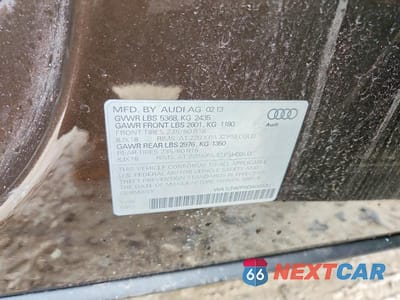 Zdjęcie 12 z 12 samochodu: 2013 AUDI Q5 PREMIUM PLUS VIN:WA1LFAFP9DA065221 - miniatura