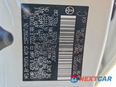 Zdjęcie 12 z 12 samochodu: 2020 TOYOTA PRIUS PRIME LE VIN:JTDKARFP4L3142336 - miniatura
