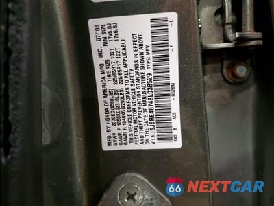 Zdjęcie 14 z 14 samochodu: 2008 HONDA CR-V EXL VIN:5J6RE48748L038529 - miniatura