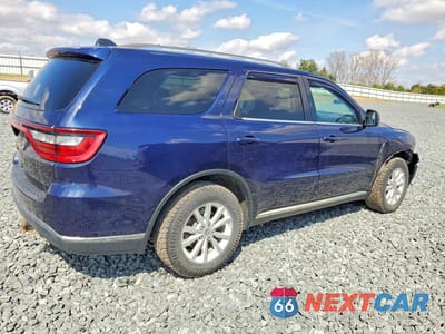 Trzecie zdjęcie samochodu z tyłu: 2014 DODGE DURANGO SXT VIN:1C4RDJAG3EC397366 - miniatura