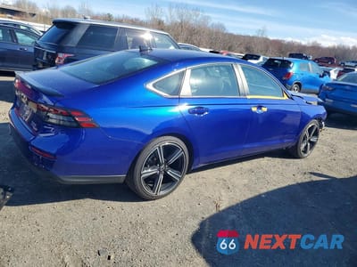 Trzecie zdjęcie samochodu z tyłu: 2025 HONDA ACCORD HYBRID SPORT VIN:1HGCY2F59SA085715 - miniatura
