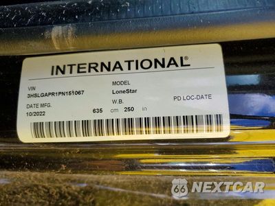 Zdjęcie 10 z 10 samochodu: 2023 INTERNATIONAL LONESTAR SEMI TRUCK VIN:3HSLGAPR1PN151067 - miniatura
