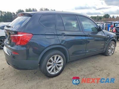 Trzecie zdjęcie samochodu z tyłu: 2013 BMW X3 XDRIVE28I VIN:5UXWX9C50D0D08519 - miniatura