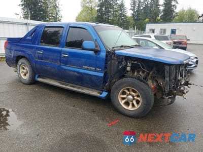 Czwarte zdjęcie samochodu z boku: 2003 CADILLAC ESCALADE EXT VIN:3GYEK63N43G256727 - miniatura