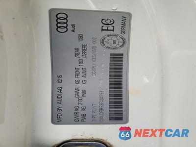 Zdjęcie 12 z 12 samochodu: 2015 AUDI A5 PROGRESSIV VIN:WAUDFBFR3FA047931 - miniatura