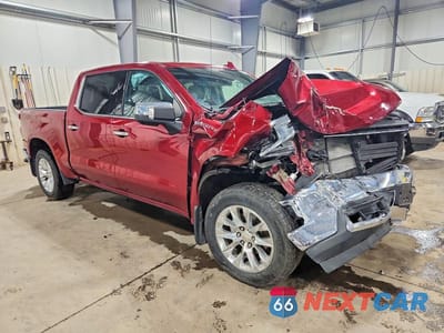 Czwarte zdjęcie samochodu z boku: 2019 CHEVROLET SILVERADO K1500 LTZ VIN:3GCUYGED5KG300159 - miniatura
