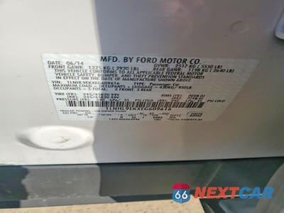 Zdjęcie 12 z 12 samochodu: 2014 LINCOLN MKS VIN:1LNHL9EKXEG609616 - miniatura