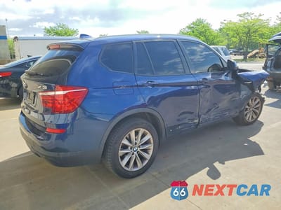 Trzecie zdjęcie samochodu z tyłu: 2016 BMW X3 XDRIVE28I VIN:5UXWX9C55G0D92115 - miniatura