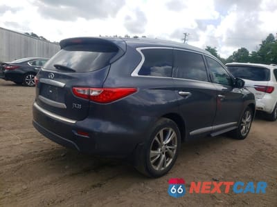 Trzecie zdjęcie samochodu z tyłu: 2013 INFINITI JX35 BASE VIN:5N1AL0MM9DC340112 - miniatura