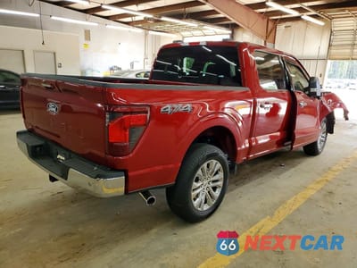 Trzecie zdjęcie samochodu z tyłu: 2024 FORD F150 XLT VIN:1FTFW3L80RKD43517 - miniatura