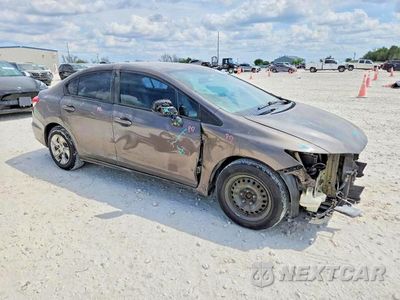 Czwarte zdjęcie samochodu z boku: 2013 HONDA CIVIC LX VIN:2HGFB2F51DH547851 - miniatura