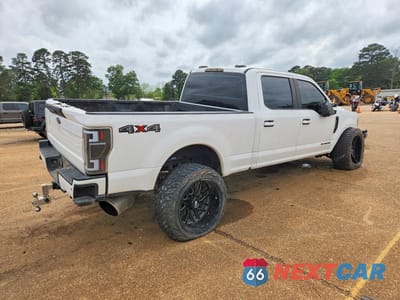 Trzecie zdjęcie samochodu z tyłu: 2020 FORD F250 SUPER DUTY VIN:1FT7W2BTXLEE05497 - miniatura