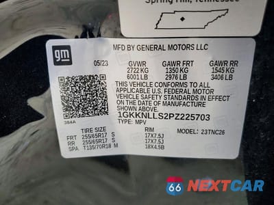 Zdjęcie 13 z 13 samochodu: 2023 GMC ACADIA AT4 VIN:1GKKNLLS2PZ225703 - miniatura