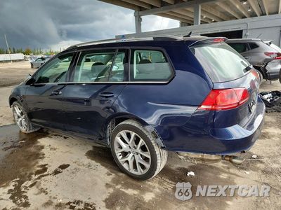 Drugie zdjęcie samochodu z przodu: 2017 VOLKSWAGEN GOLF ALLTRACK S VIN:3VWH17AU1HM541512 - miniatura