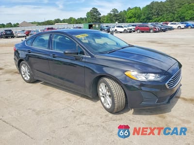 Czwarte zdjęcie samochodu z boku: 2020 FORD FUSION SE VIN:3FA6P0HD7LR110793 - miniatura