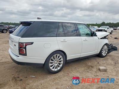 Trzecie zdjęcie samochodu z tyłu: 2018 LAND ROVER RANGE ROVER HSE VIN:SALGS2SV7JA395621 - miniatura