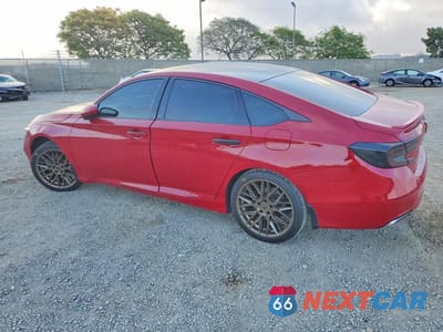 Drugie zdjęcie samochodu z przodu: 2020 HONDA ACCORD SPORT VIN:1HGCV1F32LA022314 - miniatura