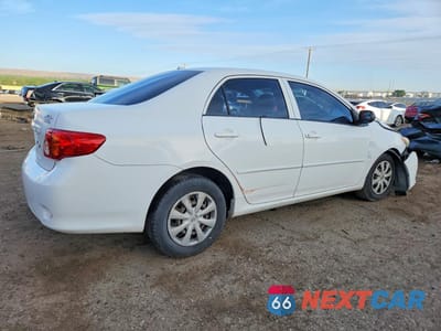 Trzecie zdjęcie samochodu z tyłu: 2009 TOYOTA COROLLA BASE VIN:JTDBL40E199046741 - miniatura