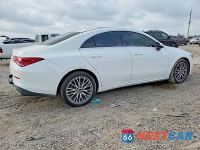 Trzecie zdjęcie samochodu z tyłu: 2020 MERCEDES-BENZ CLA 250 VIN:W1K5J4GB3LN102052 - miniatura