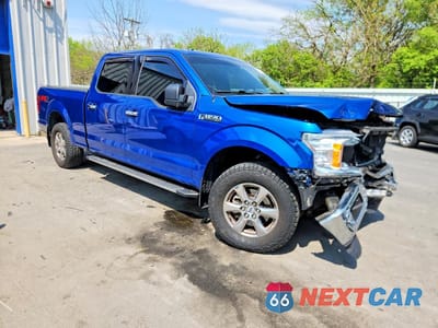 Czwarte zdjęcie samochodu z boku: 2018 FORD F150 SUPERCREW VIN:1FTFW1E54JFE55192 - miniatura