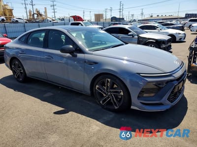 Czwarte zdjęcie samochodu z boku: 2024 HYUNDAI SONATA N LINE VIN:KMHL54JC9RA409955 - miniatura