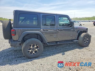 Trzecie zdjęcie samochodu z tyłu: 2019 JEEP WRANGLER UNLIMITED RUBICON VIN:1C4HJXFG5KW635793 - miniatura