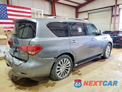 Trzecie zdjęcie samochodu z tyłu: 2017 INFINITI QX80 BASE VIN:JN8AZ2NE9H9152963 - miniatura