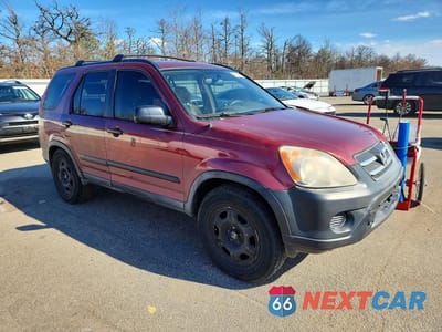 Czwarte zdjęcie samochodu z boku: 2005 HONDA CR-V LX VIN:JHLRD78585C002690 - miniatura